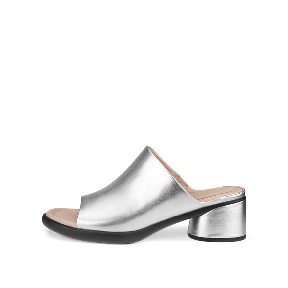 ECCO sculpted sandal lx 35 Mule Metallic size 39/8-8.5 Almost New - Picture 3 of 3